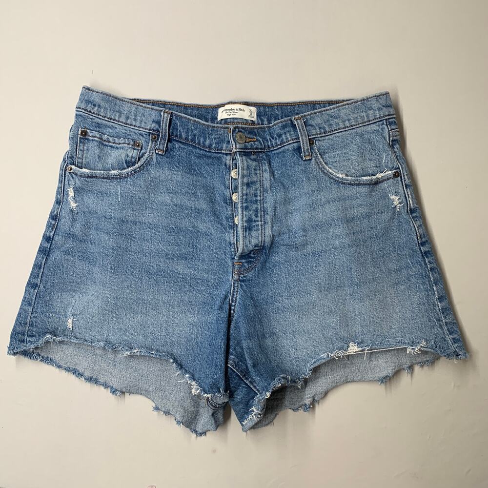 Abercrombie and Fitch High Waist Dad Shorts